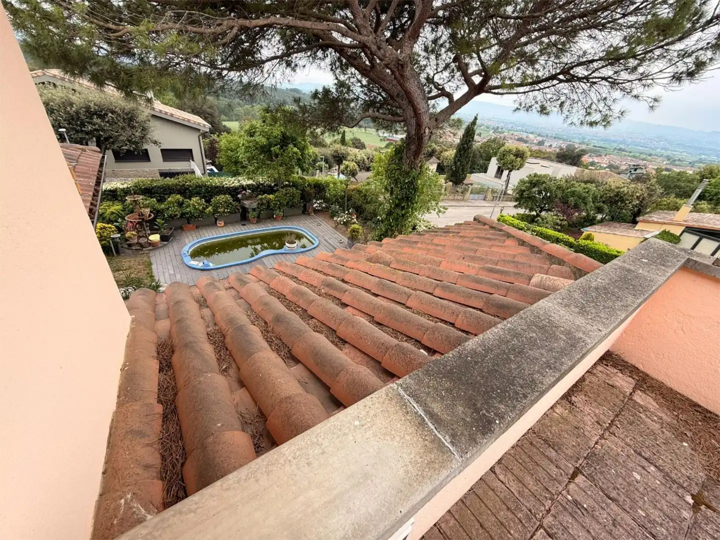 Terraza de Casa o chalet en venta en Folgueroles con Calefacción, Jardín privado y Parquet