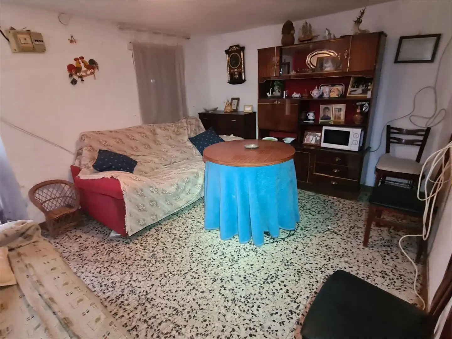 Wohnzimmer von Wohnung zum Verkauf in Valencia de Alcántara mit Privatgarten, Abstellraum und Möbliert