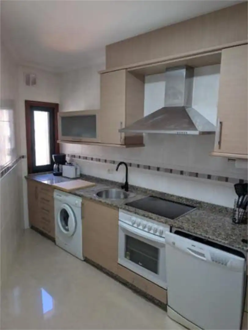 Kitchen of Flat for rent in A Guarda    with Heating, Terrace and Storage room