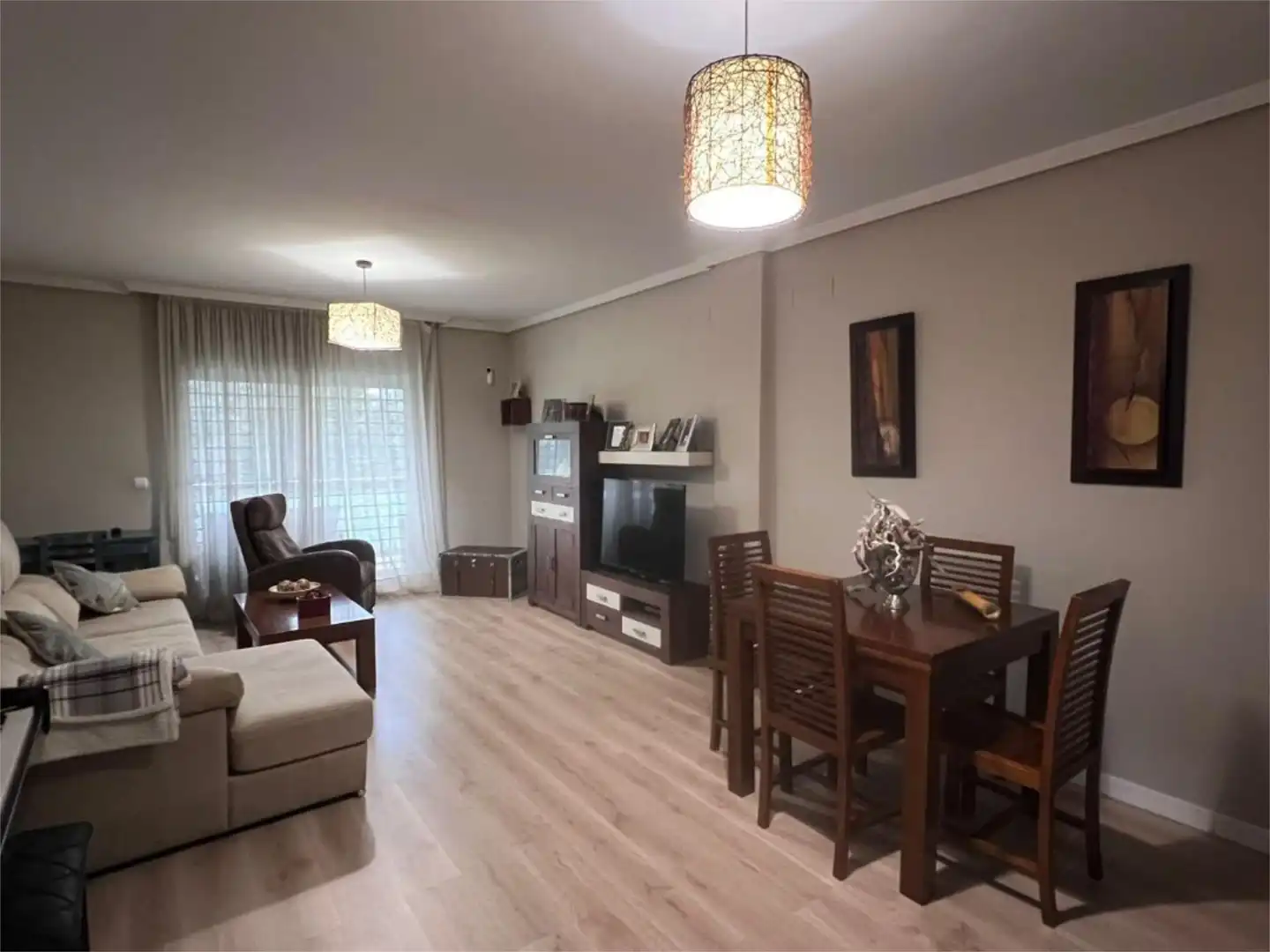 Living room of Flat for sale in Lucena  with Air Conditioner, Terrace and Swimming Pool