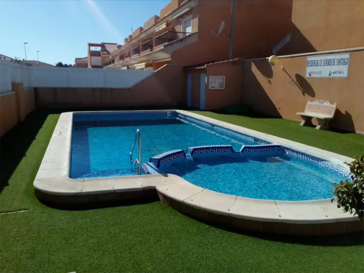 Swimming pool of Ground floor for rent in San Javier  with Air Conditioner, Heating and Terrace