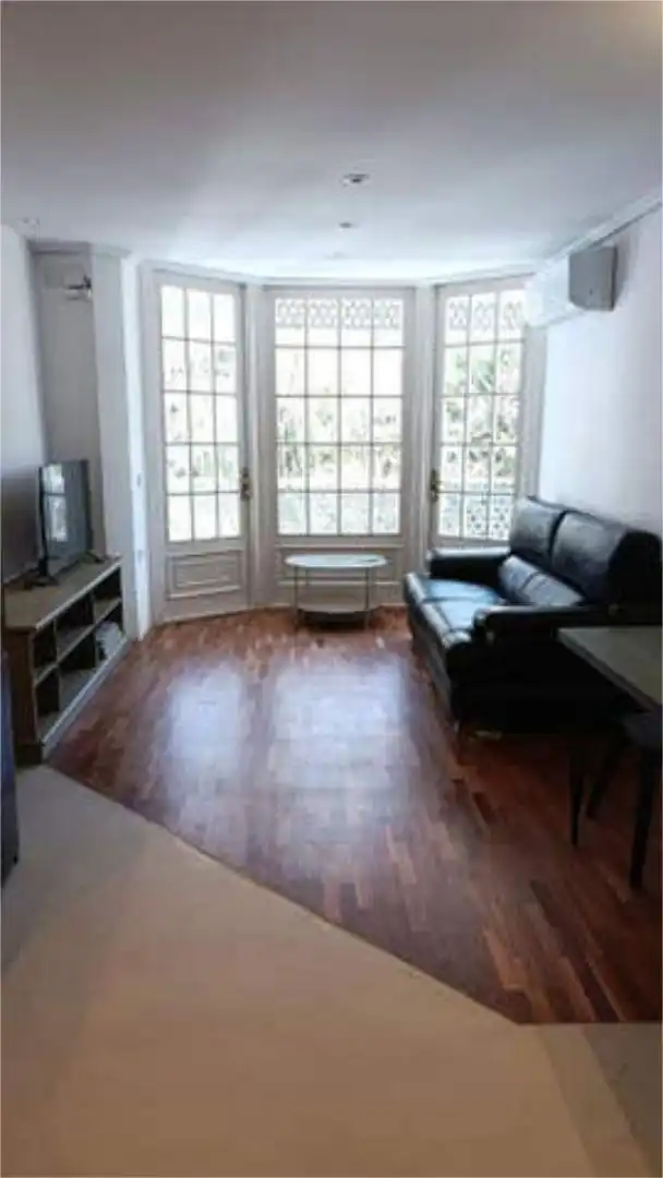 Sala de estar de Piso de alquiler en Alicante / Alacant con Calefacción, Terraza y Amueblado