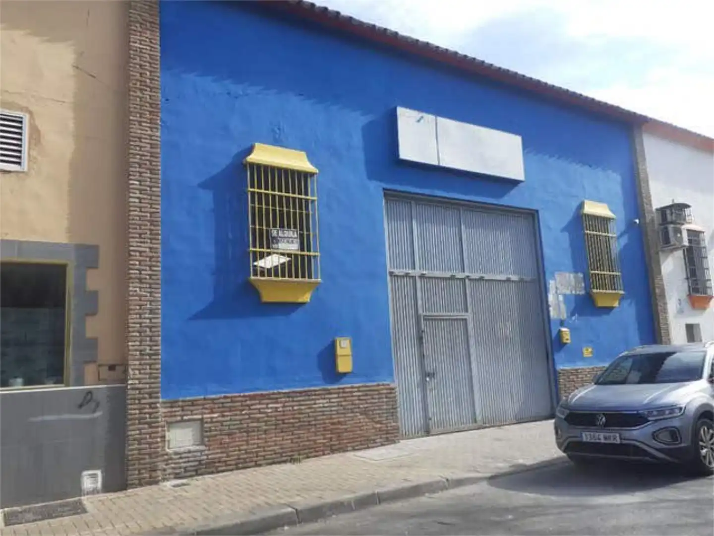 Vista exterior de Nau industrial de lloguer en Málaga
