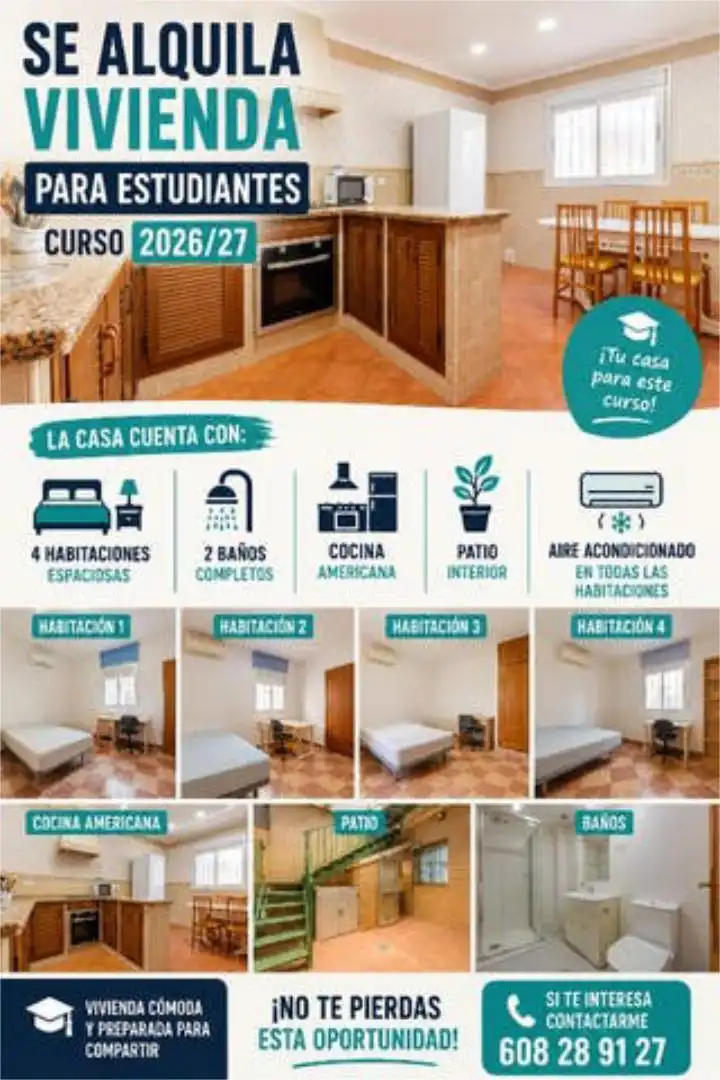 Dormitori de Casa o xalet de lloguer en Málaga Capital amb Calefacció, Terrassa i Moblat
