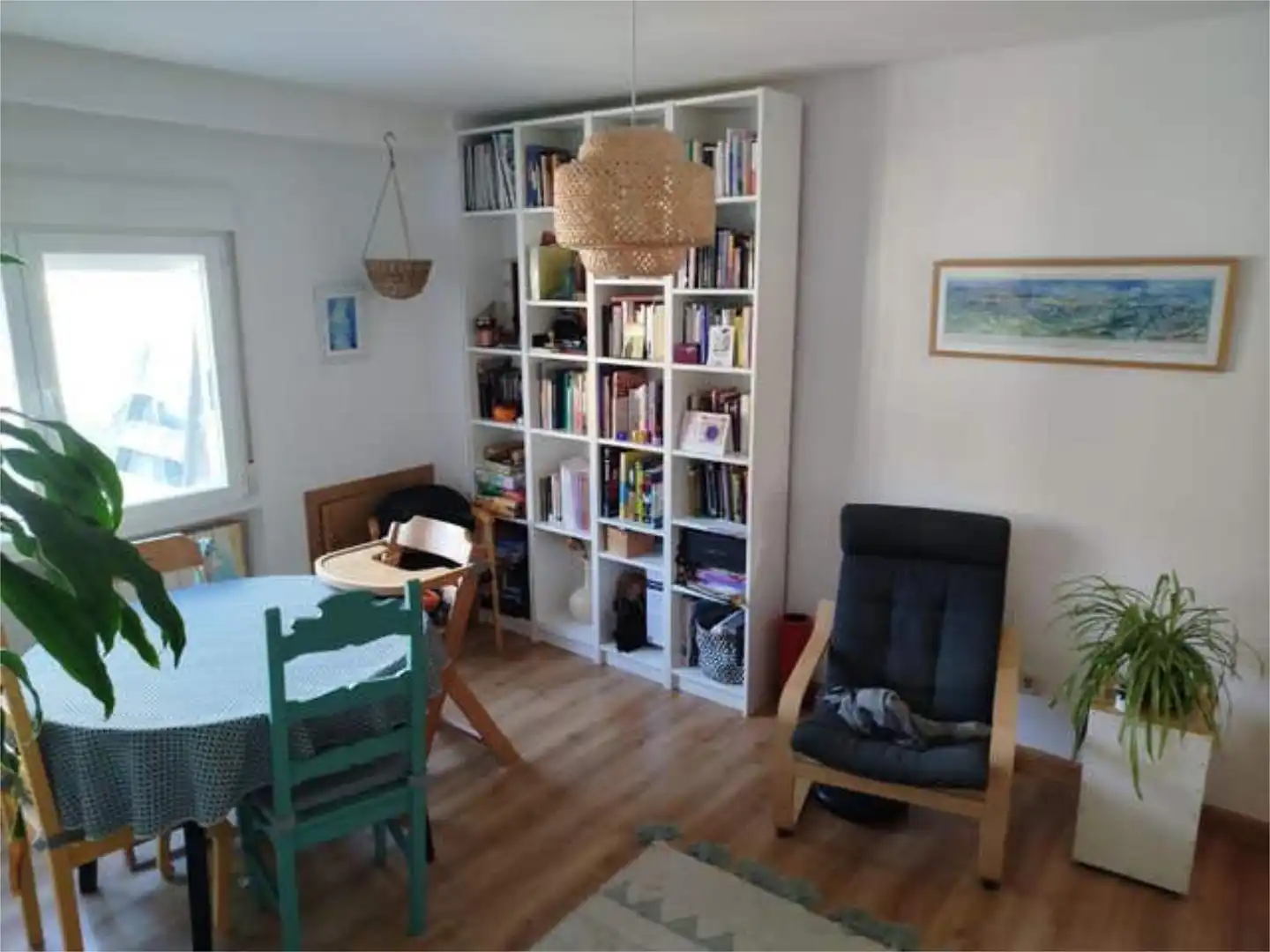 Sala de estar de Piso de alquiler en Bustarviejo