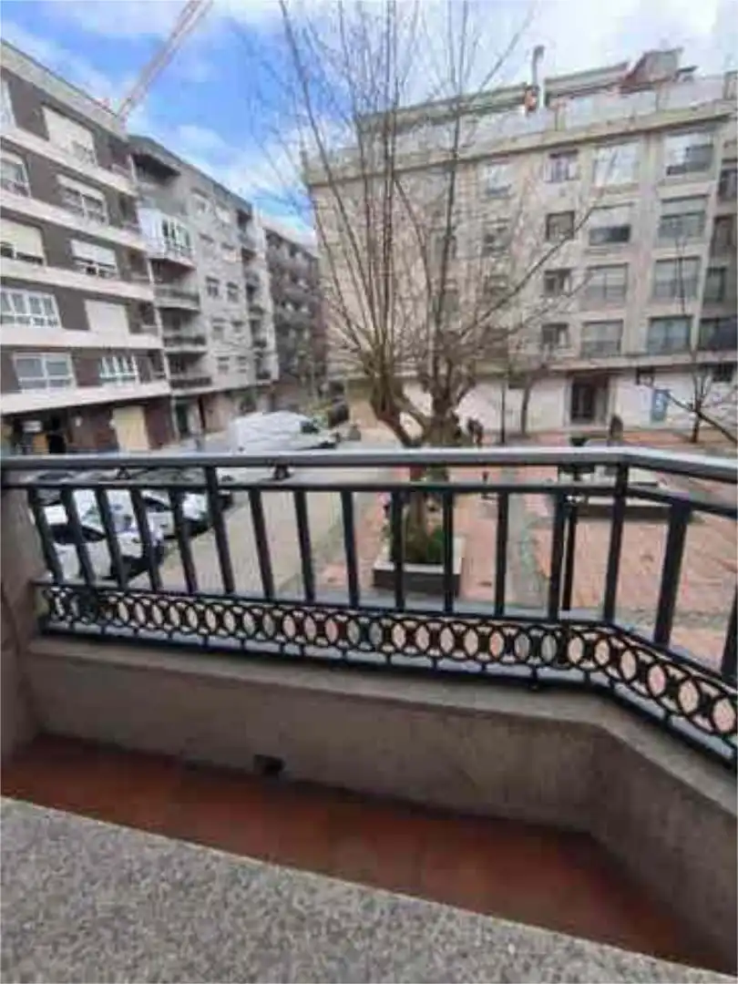 Balcony of Flat for sale in Vilagarcía de Arousa  with Heating, Terrace and Storage room