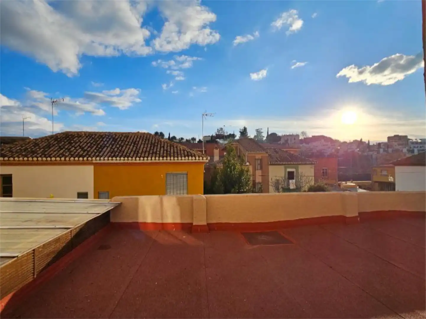 Exterior view of Flat for rent in Granada  with Air Conditioner, Heating and Parquet flooring