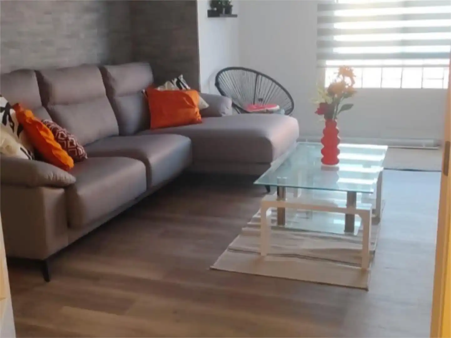 Wohnzimmer von Wohnung zum Verkauf in Moncofa mit Klimaanlage und Balkon