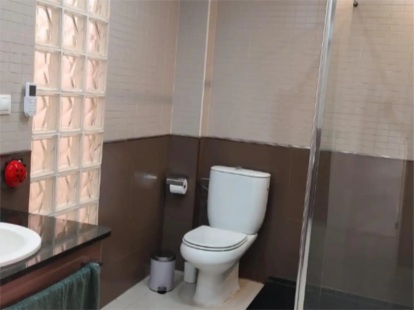 Badezimmer von Wohnung zum Verkauf in Moncofa mit Klimaanlage und Balkon