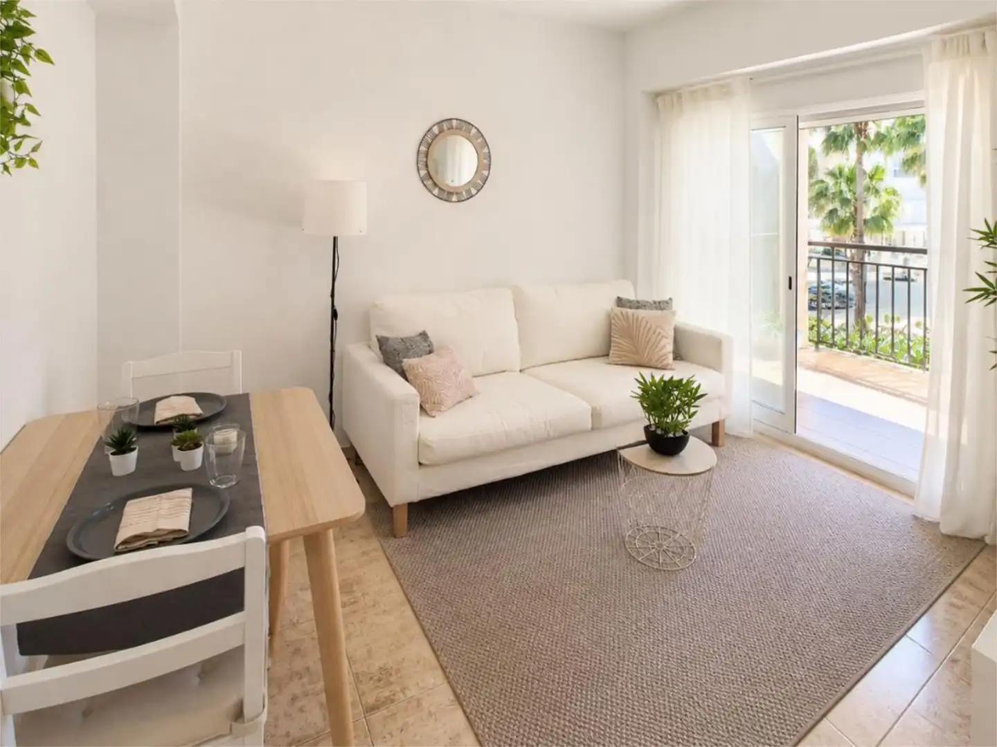 Wohnung zum Verkauf in Carrer de Tarragona, 2, Peñíscola / Peníscola Wohnzimmer von Wohnung zum Verkauf in Peñíscola / Peníscola mit Terrasse und Balkon