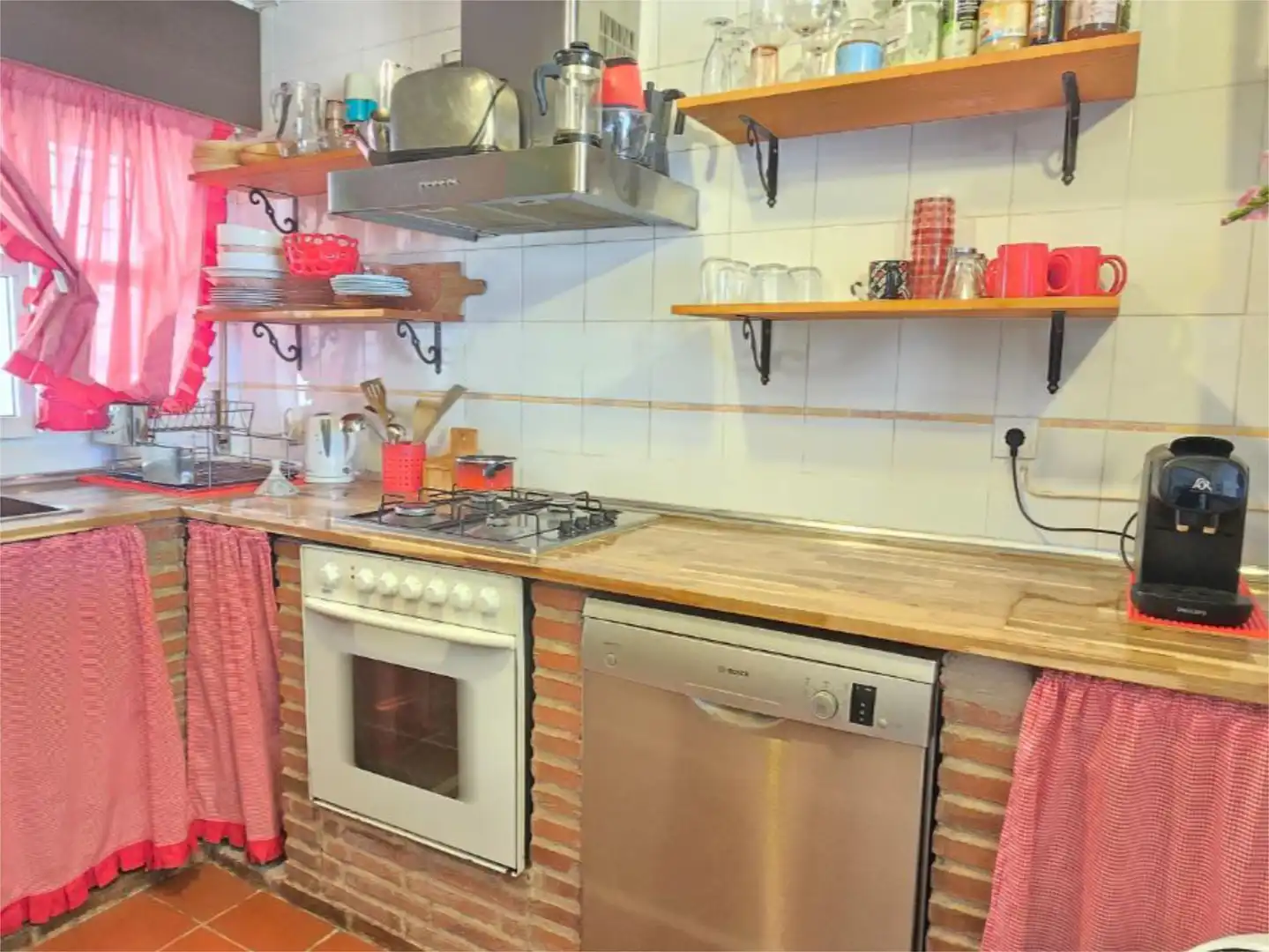 Cocina de Dúplex de alquiler en Estepona con Aire acondicionado, Calefacción y Amueblado