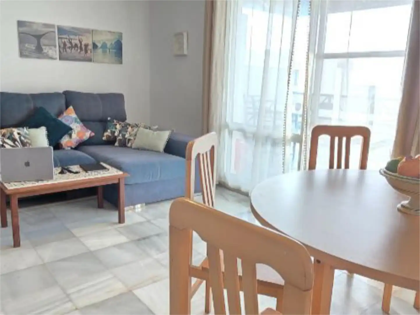 Comedor de Dúplex de alquiler en Estepona con Aire acondicionado, Calefacción y Amueblado