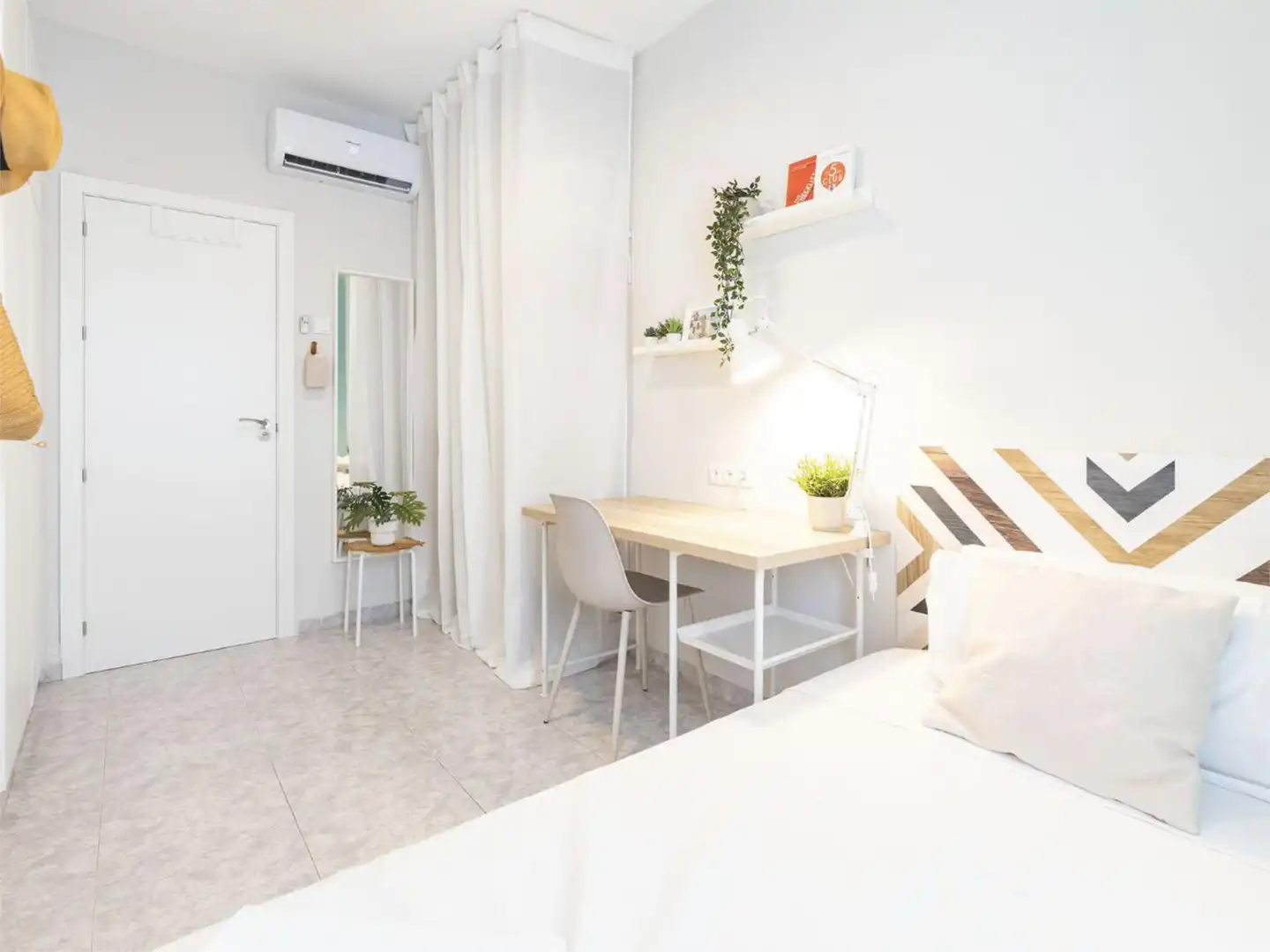 Zimmer in Calle Floridablanca, 71, El Carmen Schlafzimmer von Wohnung zur untervermieten in Murcia mit Klimaanlage, Heizung und Terrasse