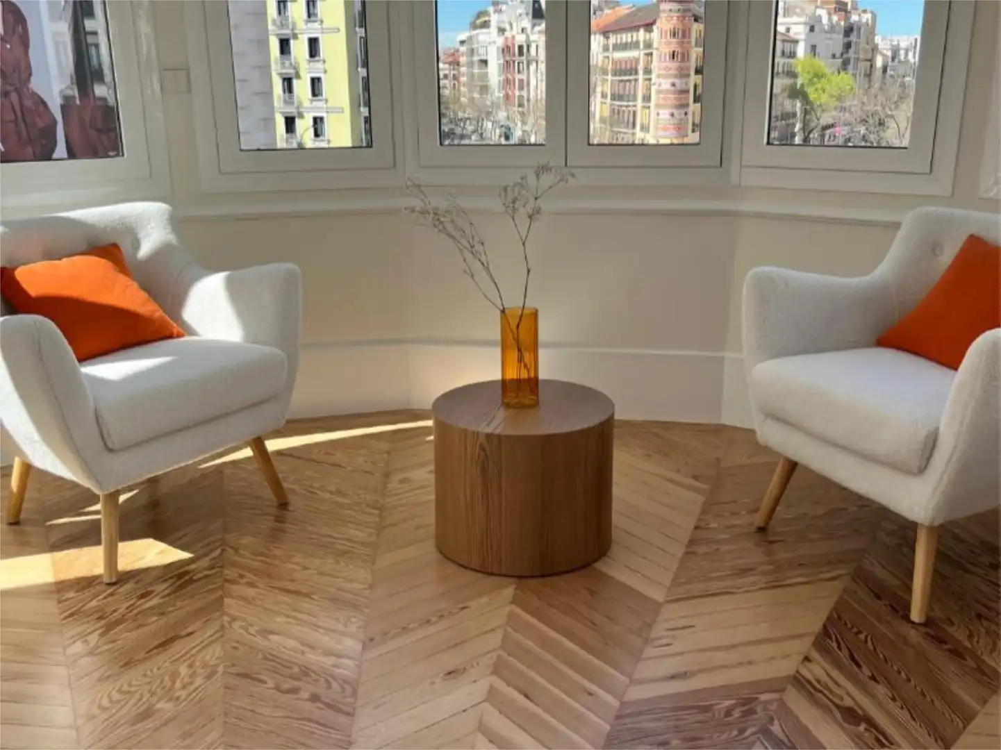 Piso en venta en Madrid Capital Sala de estar de Piso en venta en Madrid Capital con Aire acondicionado