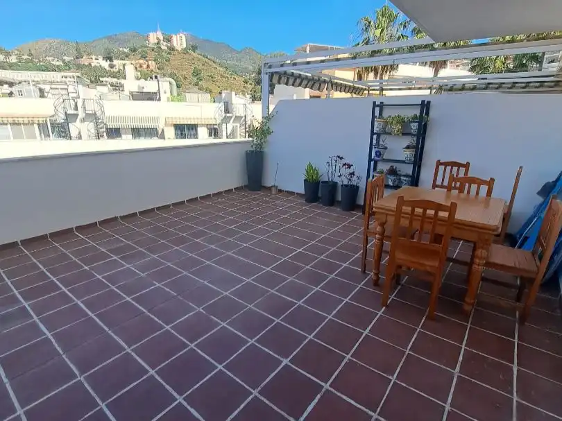 Terrassa de Pis en venda en Benalmádena amb Terrassa, Piscina i Balcó