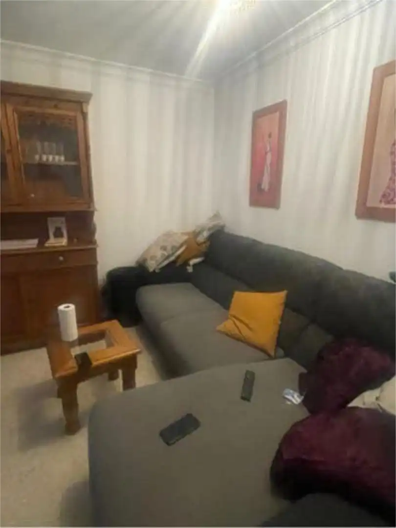 Living room of Flat for rent in Zaragoza  with Heating, Private garden and Terrace