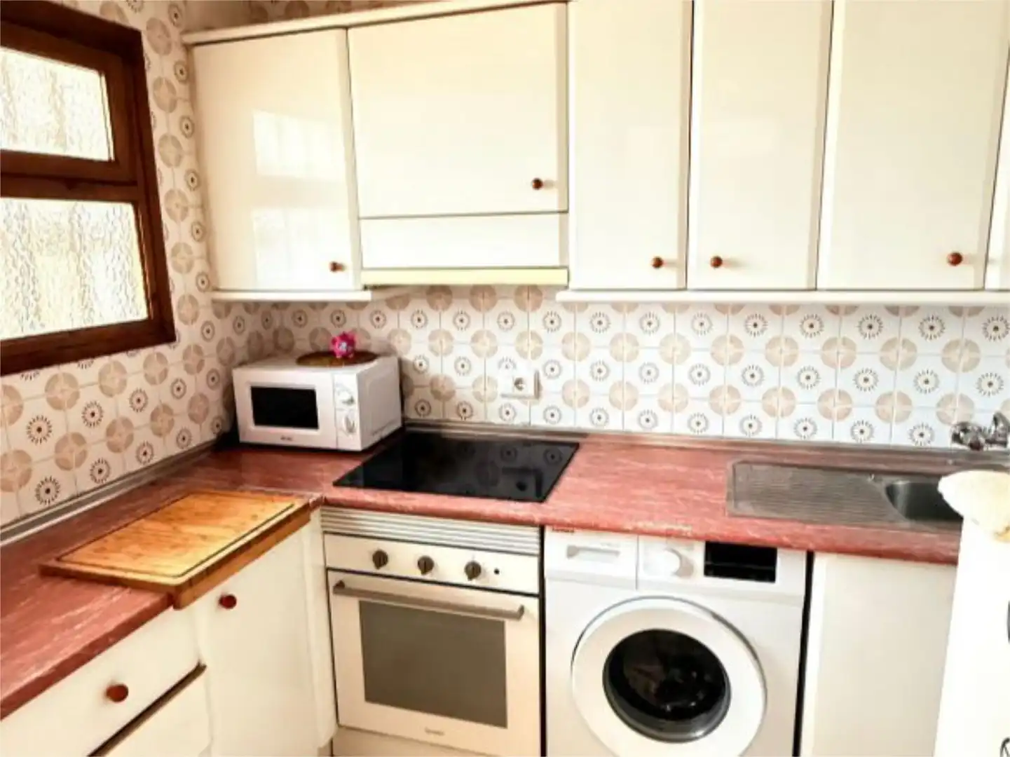 Cocina de Piso en venta en La Nucia con Jardín privado, Terraza y Piscina