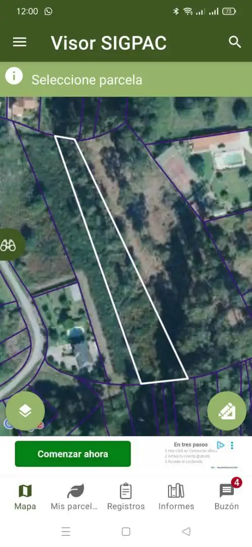 Terreno en venta en Oleiros