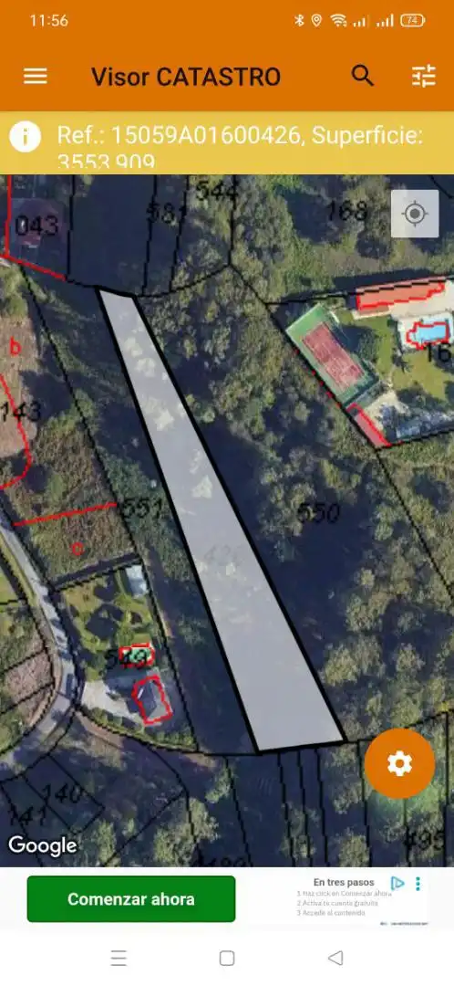 Terreno en venta en Oleiros