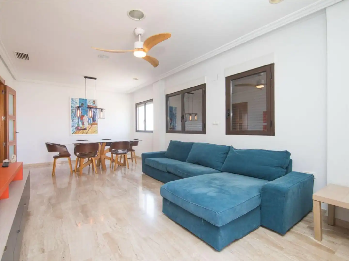 Wohnung zum Verkauf in Avinguda de Dolores, 47, El Raval - Portes Encarnades Wohnzimmer von Wohnung zum Verkauf in Elche / Elx mit Klimaanlage, Terrasse und Schwimmbad