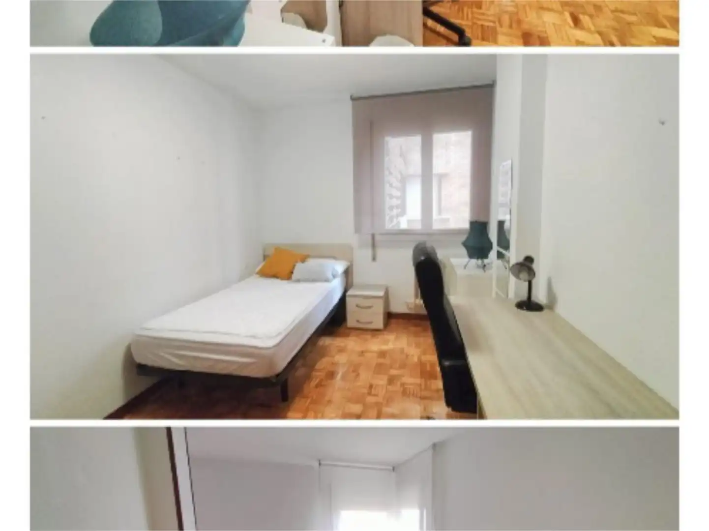 Bedroom of Flat for rent in  Pamplona / Iruña  with Terrace