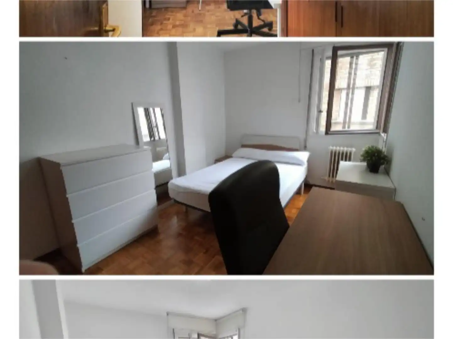 Bedroom of Flat for rent in  Pamplona / Iruña  with Terrace