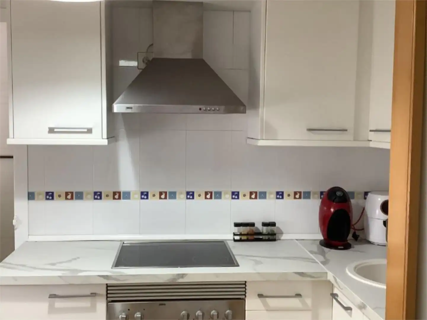 Apartament de lloguer a Calle Piragüismo, 2, El Toyo Cuina de Apartament de lloguer en Almería amb Aire condicionat, Calefacció i Piscina