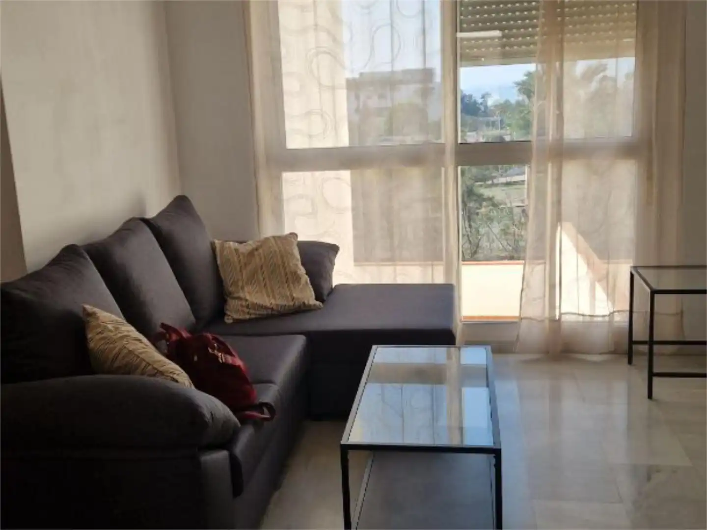 Apartament de lloguer a Calle Piragüismo, 2, El Toyo Sala d'estar de Apartament de lloguer en Almería amb Aire condicionat, Calefacció i Piscina