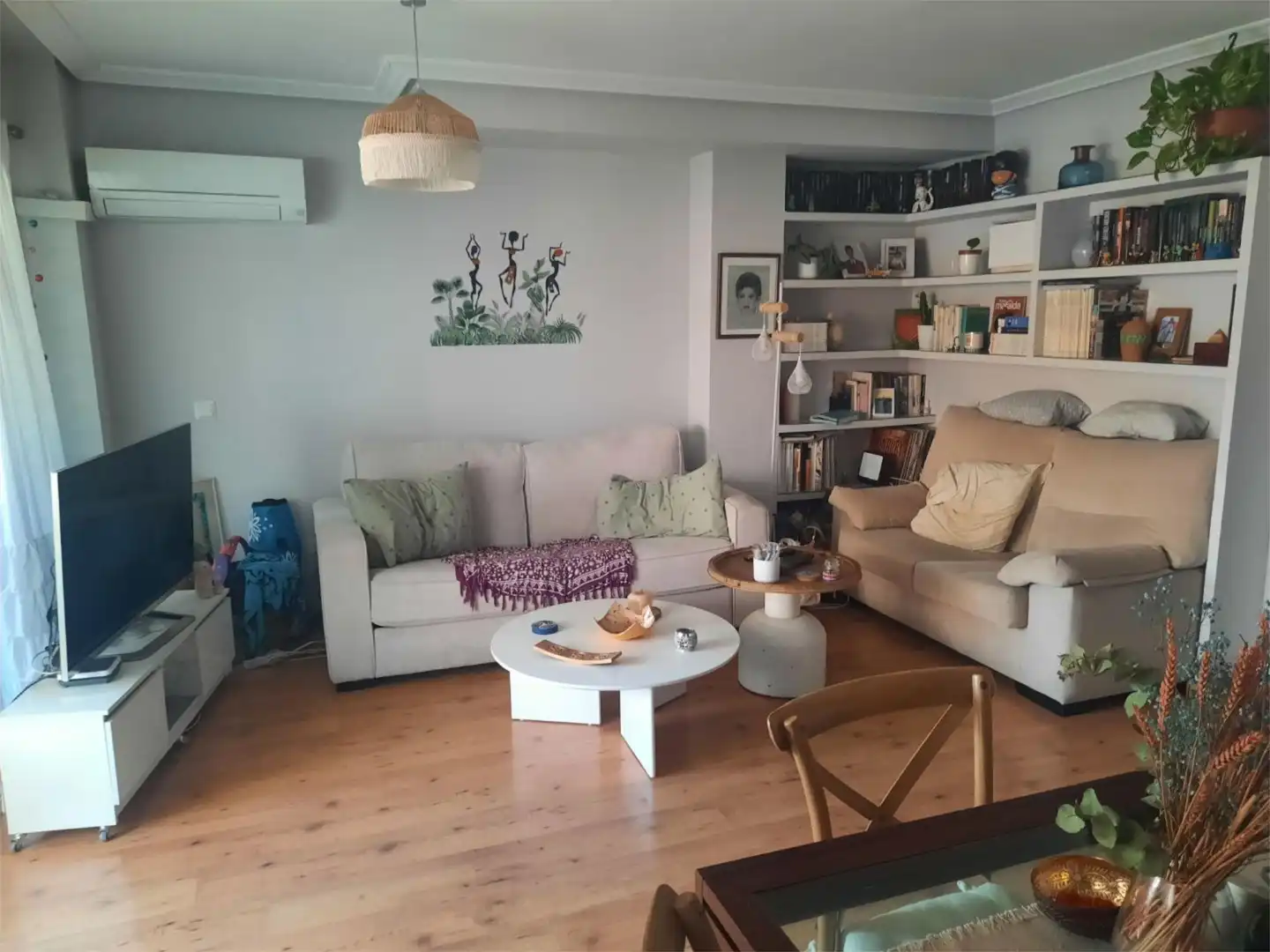 Pis en venda a Carrer Foglietti, 2, Benalúa Sala d'estar de Pis en venda en Alicante / Alacant amb Aire condicionat, Terrassa i Balcó