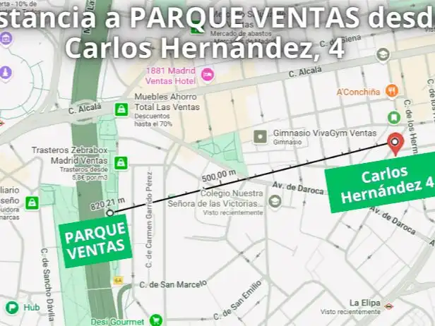 Wohnung zum Verkauf in Calle de Carlos Hernández, 4, Ventas Außenansicht von Wohnung zum Verkauf in Madrid Capital mit Klimaanlage, Terrasse und Balkon