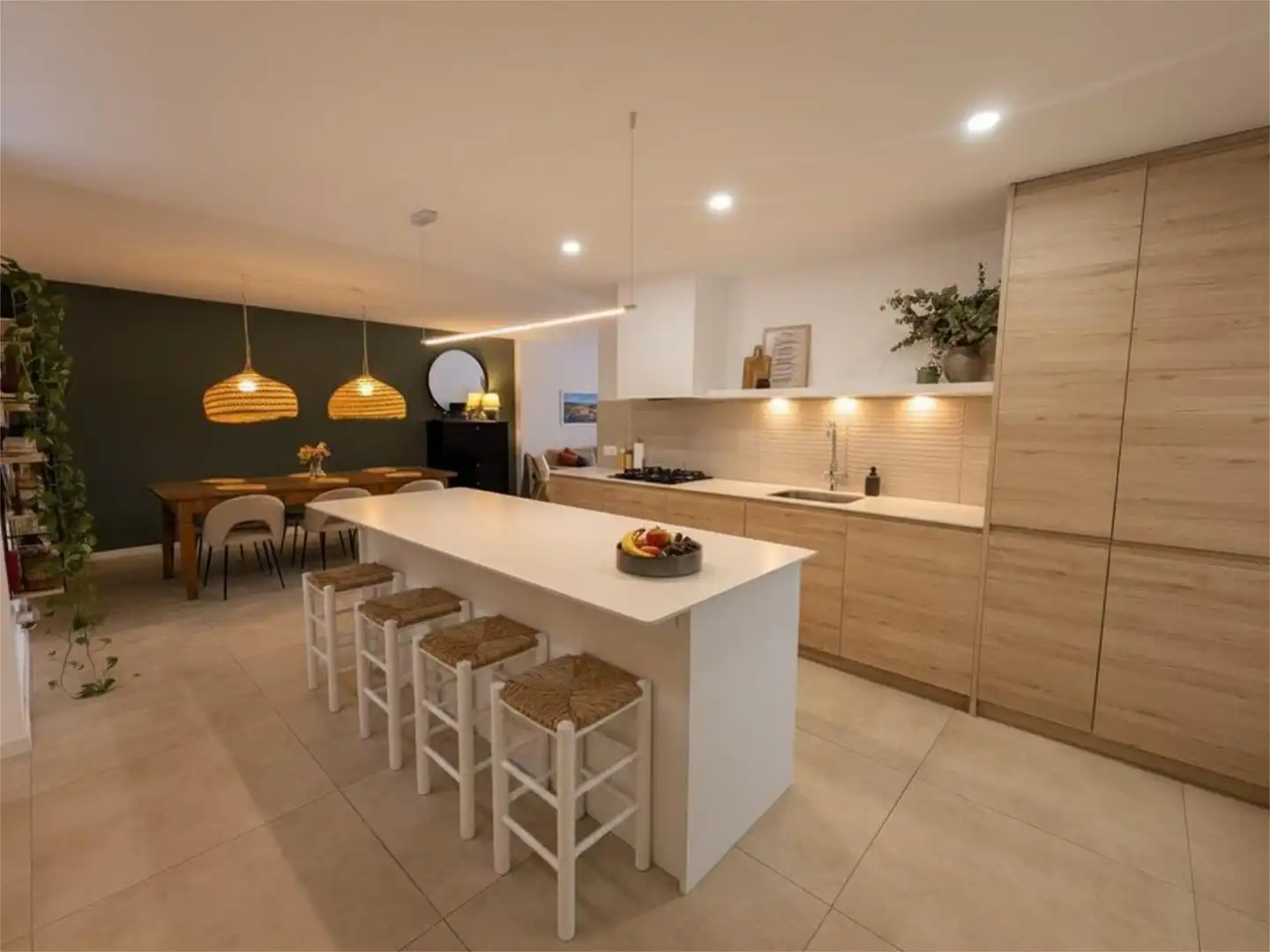 Flat for sale in Saladar Kitchen of Flat for sale in Dénia with Air Conditioner and Terrace