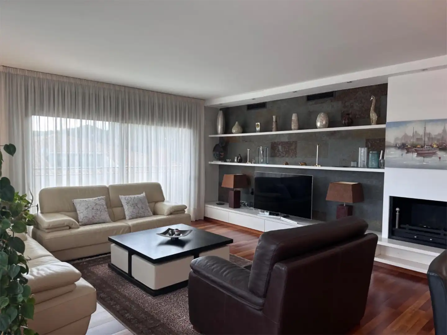 Piso en venta en Avinguda Santa Clotilde, 20, Santa Clotilde Sala de estar de Piso en venta en Lloret de Mar con Aire acondicionado, Terraza y Piscina