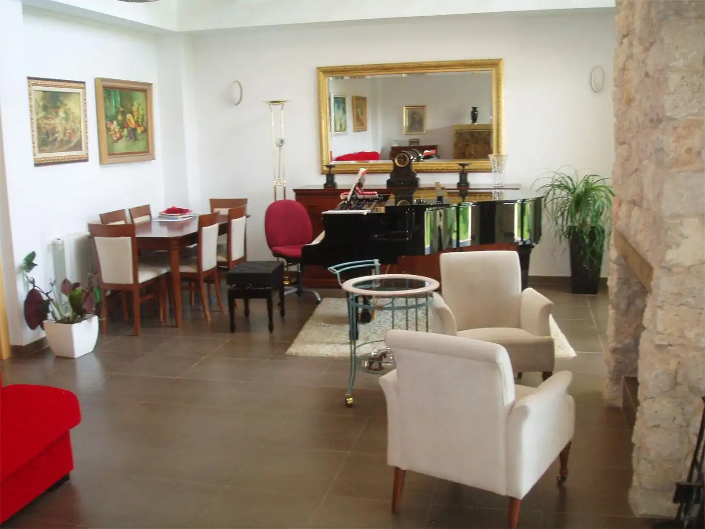 Comedor de Casa o chalet en venta en Chinchilla de Monte-Aragón con Calefacción, Jardín privado y Terraza