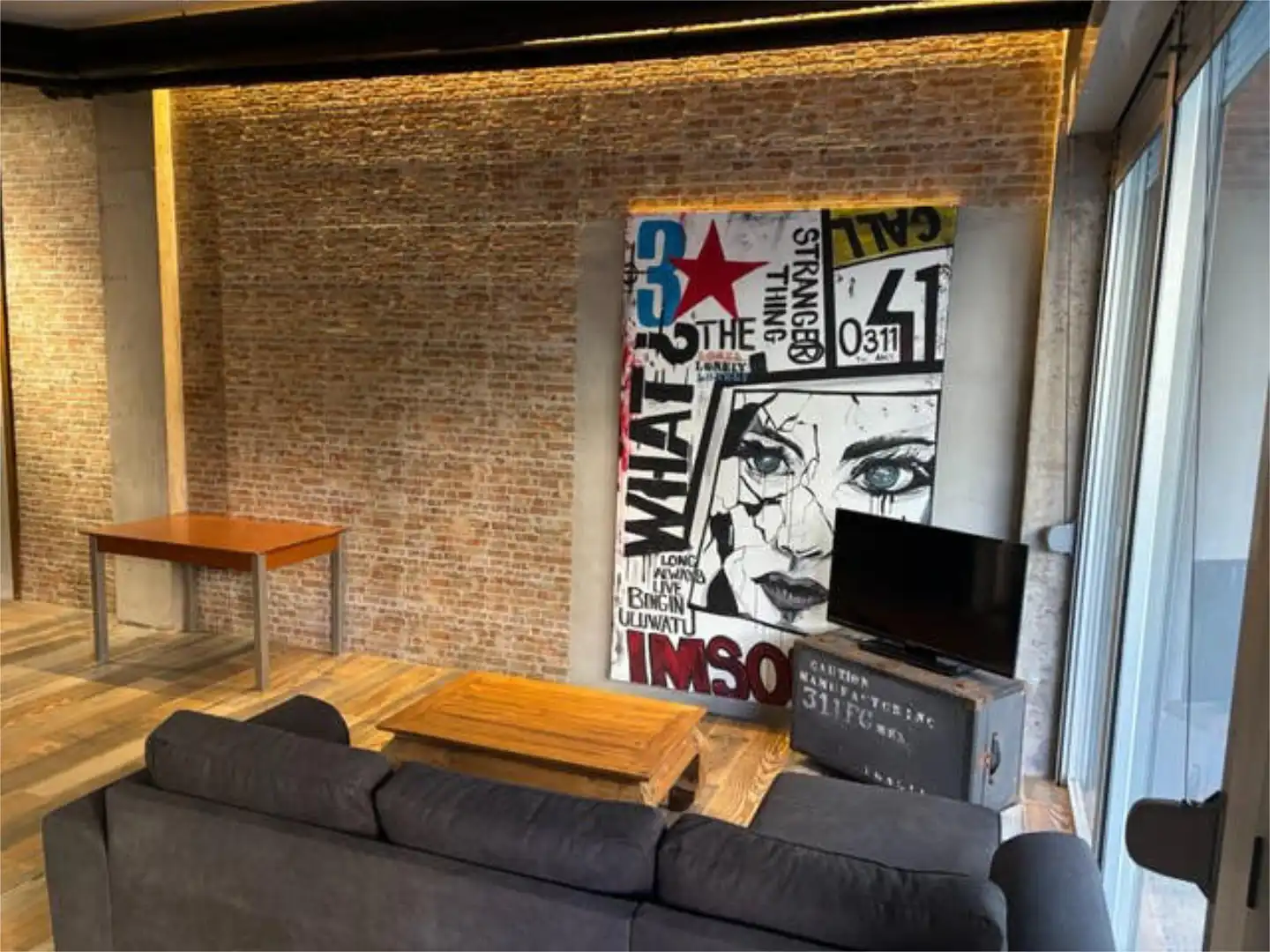 Loft de lloguer a Arona Sala d'estar de Loft de lloguer en Arona