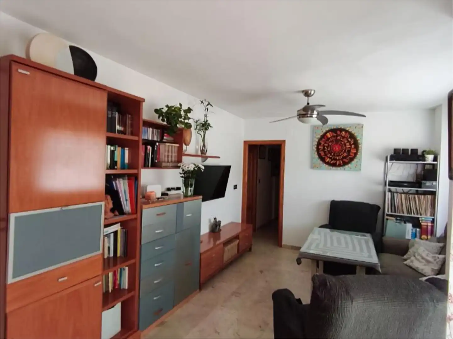 Wohnung zum Verkauf in Calle Jardines, 1, Cúllar Vega Wohnzimmer von Wohnung zum Verkauf in Cúllar Vega mit Klimaanlage, Terrasse und Balkon