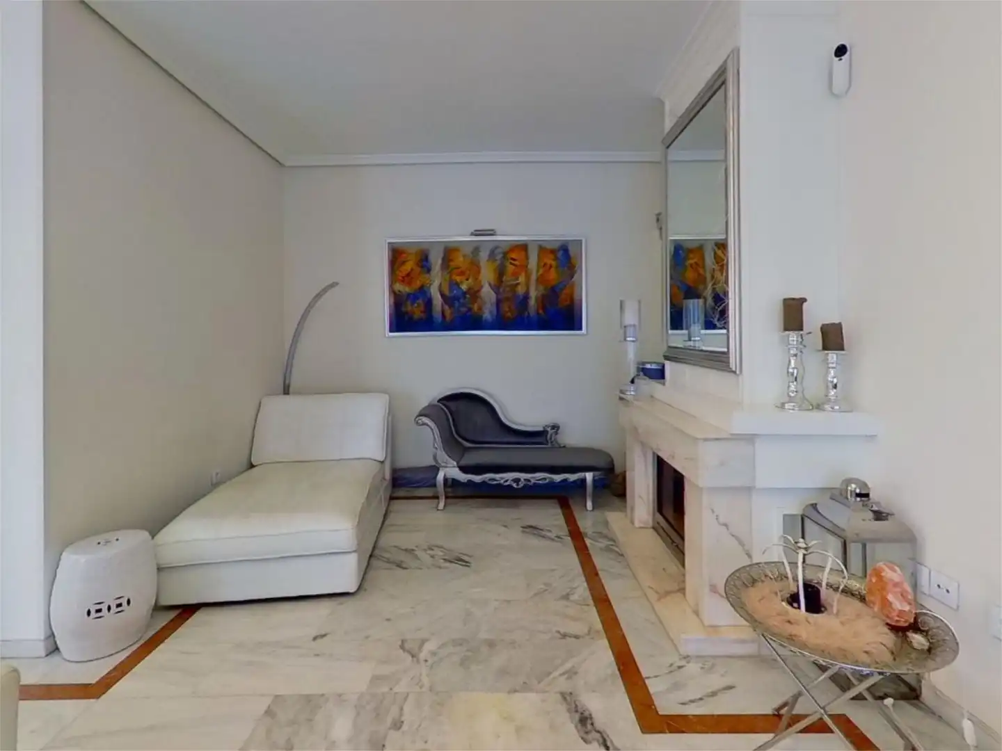 Piso en venta en Urbanizaciones Sala de estar de Piso en venta en Rivas-Vaciamadrid con Aire acondicionado, Calefacción y Jardín privado
