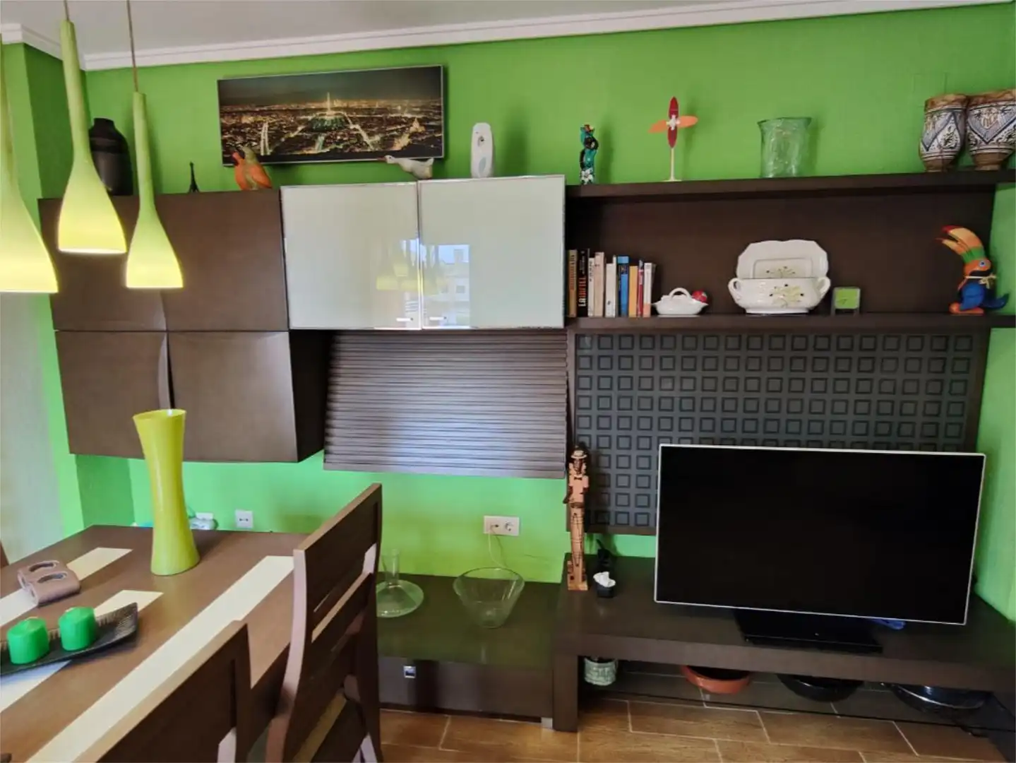 Sala d'estar de Pis de lloguer en Valencia amb Aire condicionat, Jardí privat i Terrassa