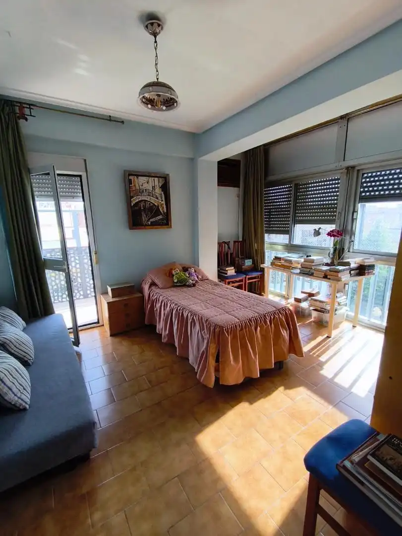 Bedroom of Flat for sale in Sevilla  with Air Conditioner, Terrace and Community parking