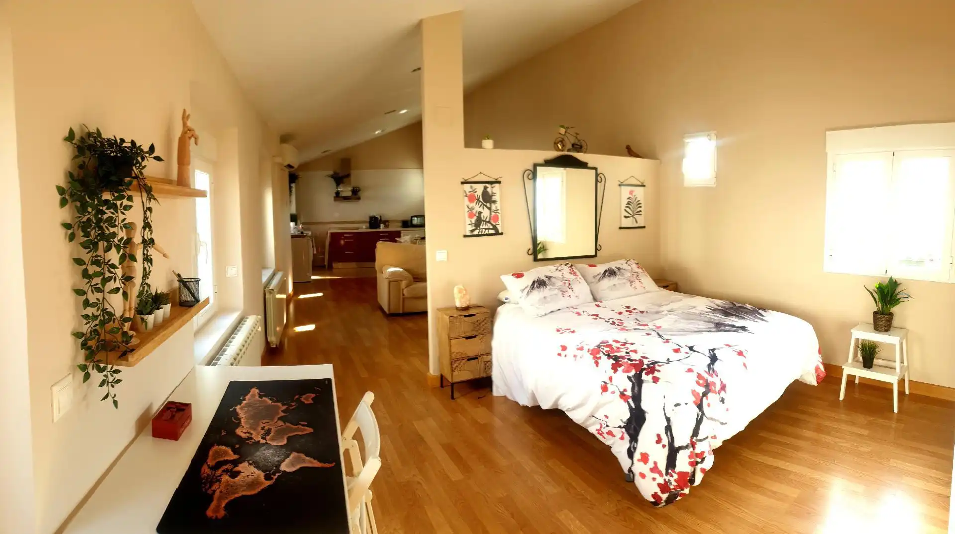 Dormitori de Pis de lloguer en Valladolid amb Aire condicionat, Calefacció i Parquet