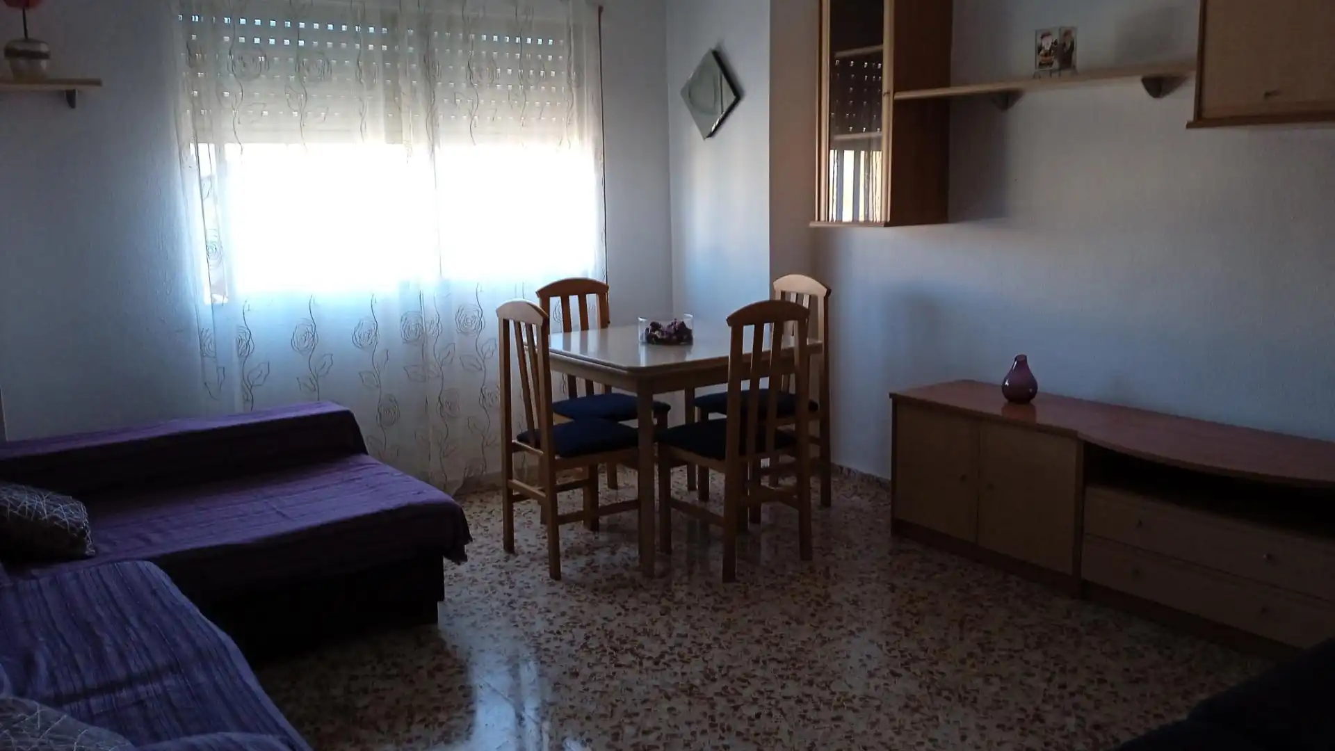 Flat for rent in Calle de la Molineta, 35, La Unión ciudad Living room of Flat for rent in La Unión with Furnished, Oven and Washing machine