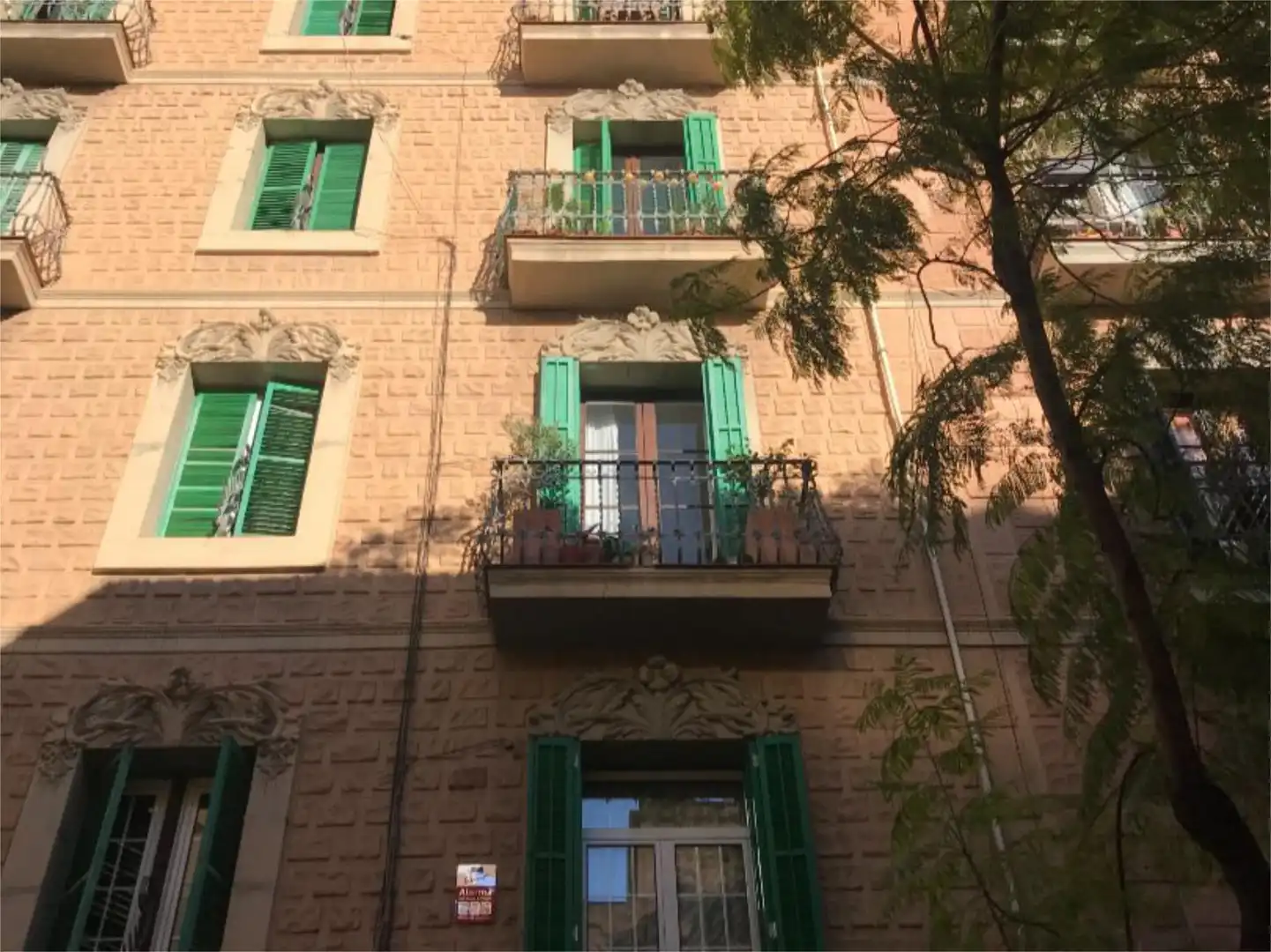 Balcony of Flat for sale in  Barcelona Capital  with Air Conditioner and Balcony