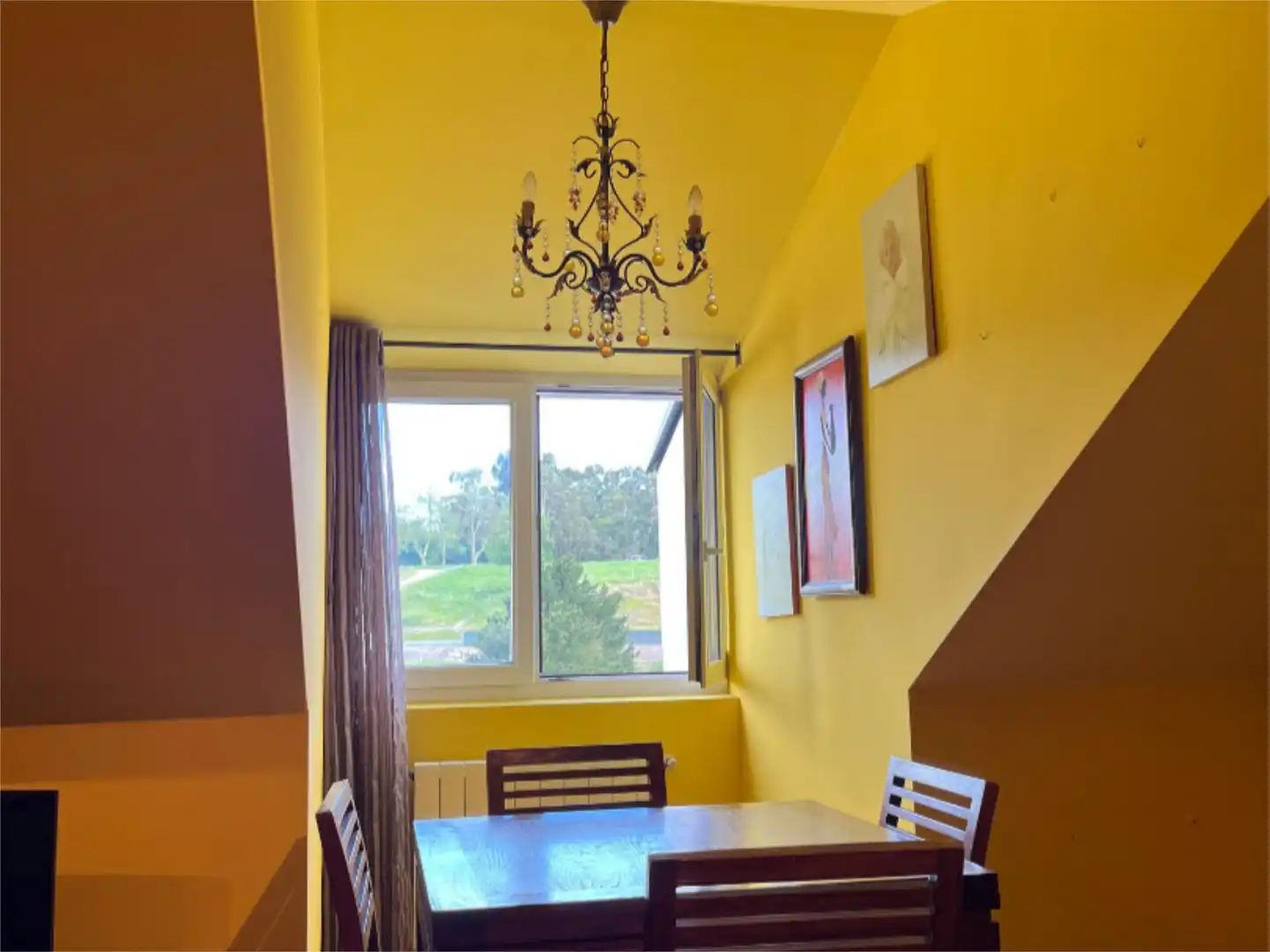 Comedor de Ático en venta en Polanco con Calefacción, Parquet y Amueblado