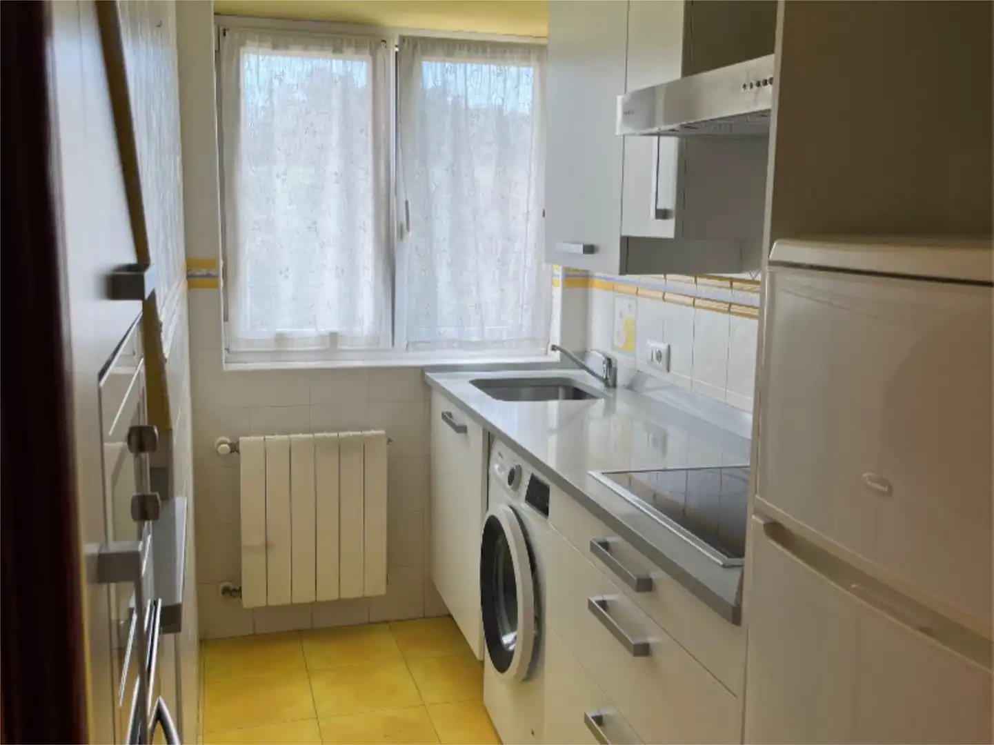 Cocina de Ático en venta en Polanco con Calefacción, Parquet y Amueblado