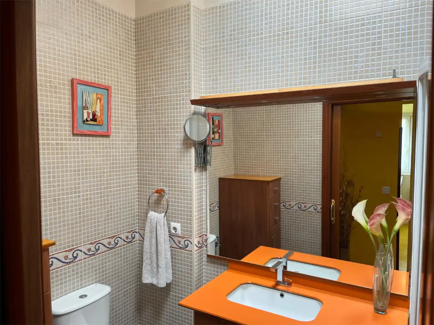 Baño de Ático en venta en Polanco con Calefacción, Parquet y Amueblado