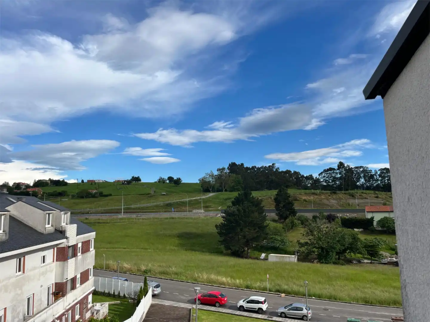 Vista exterior de Ático en venta en Polanco con Calefacción, Parquet y Amueblado