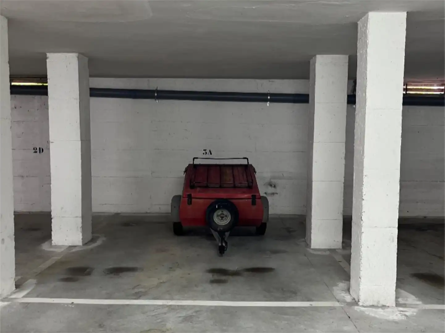 Parking de Ático en venta en Polanco con Calefacción, Parquet y Amueblado
