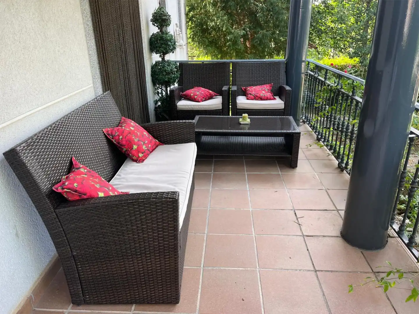 Terraza de Casa o chalet en venta en La Alberca  con Calefacción, Jardín privado y Parquet