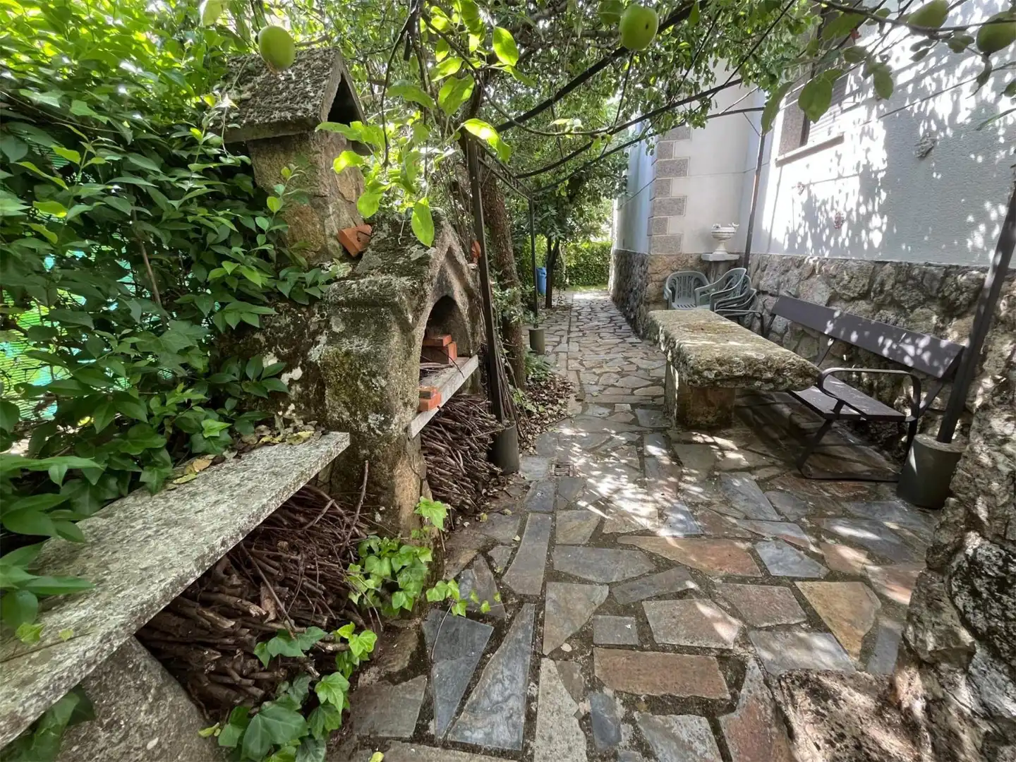 Terraza de Casa o chalet en venta en La Alberca  con Calefacción, Jardín privado y Parquet