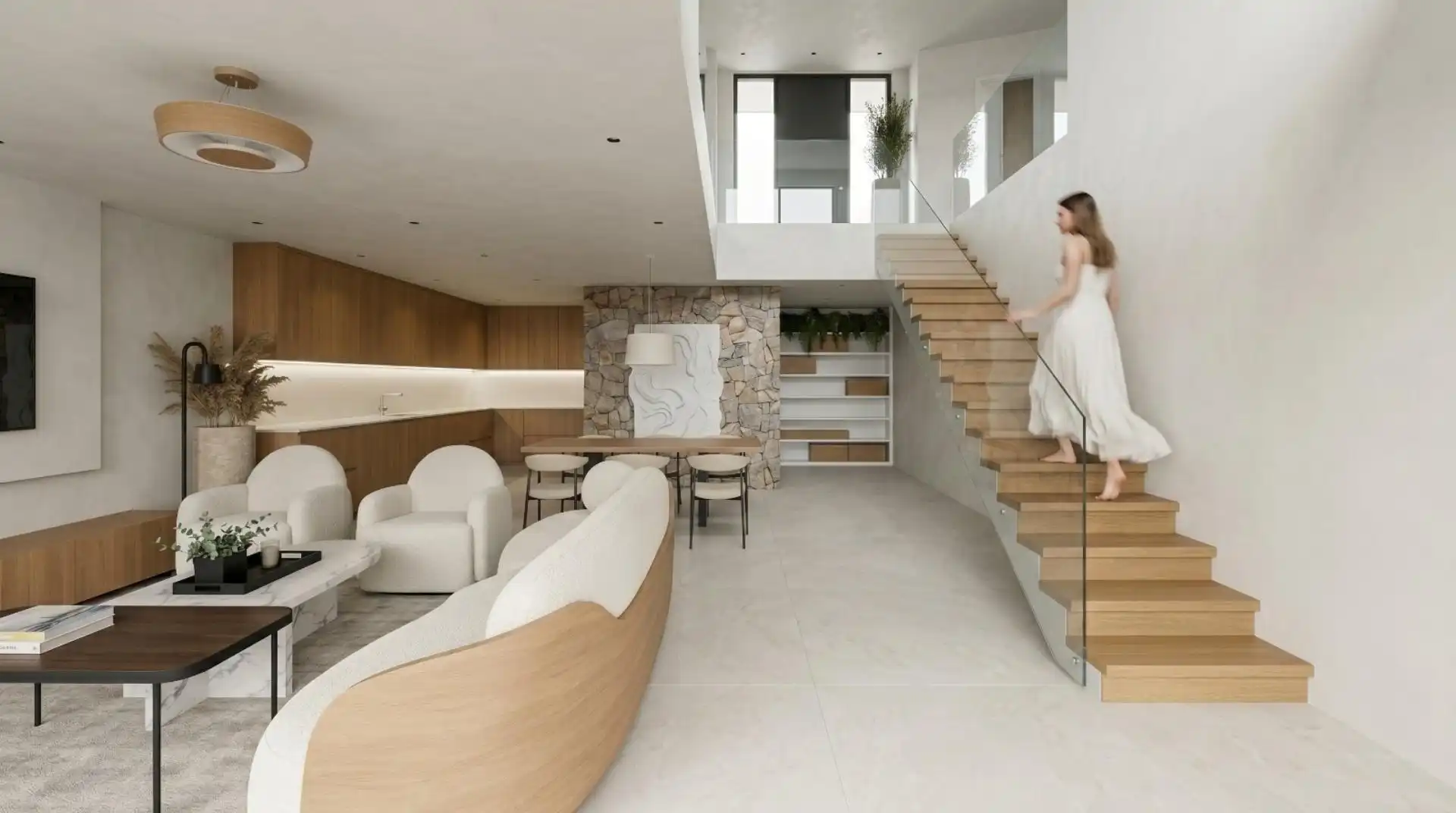 Houses for sale in Carrer del Moli D'en Roca, 7, Urbanitzacions del Nord Living room of Houses for sale in Santa Cristina d'Aro with Air Conditioner, Terrace and Swimming Pool