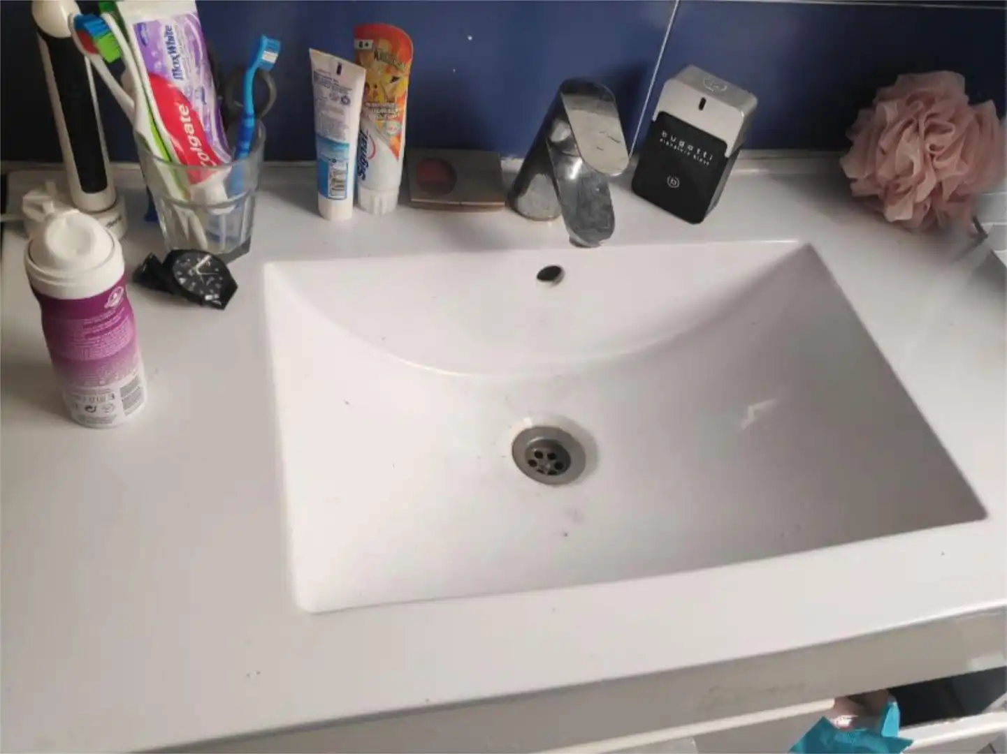 Badezimmer von Wohnung zur Miete in Massamagrell mit Möbliert und Balkon